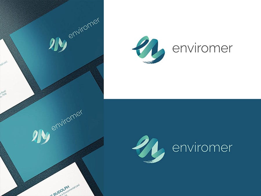 environmental consulting brand logo design