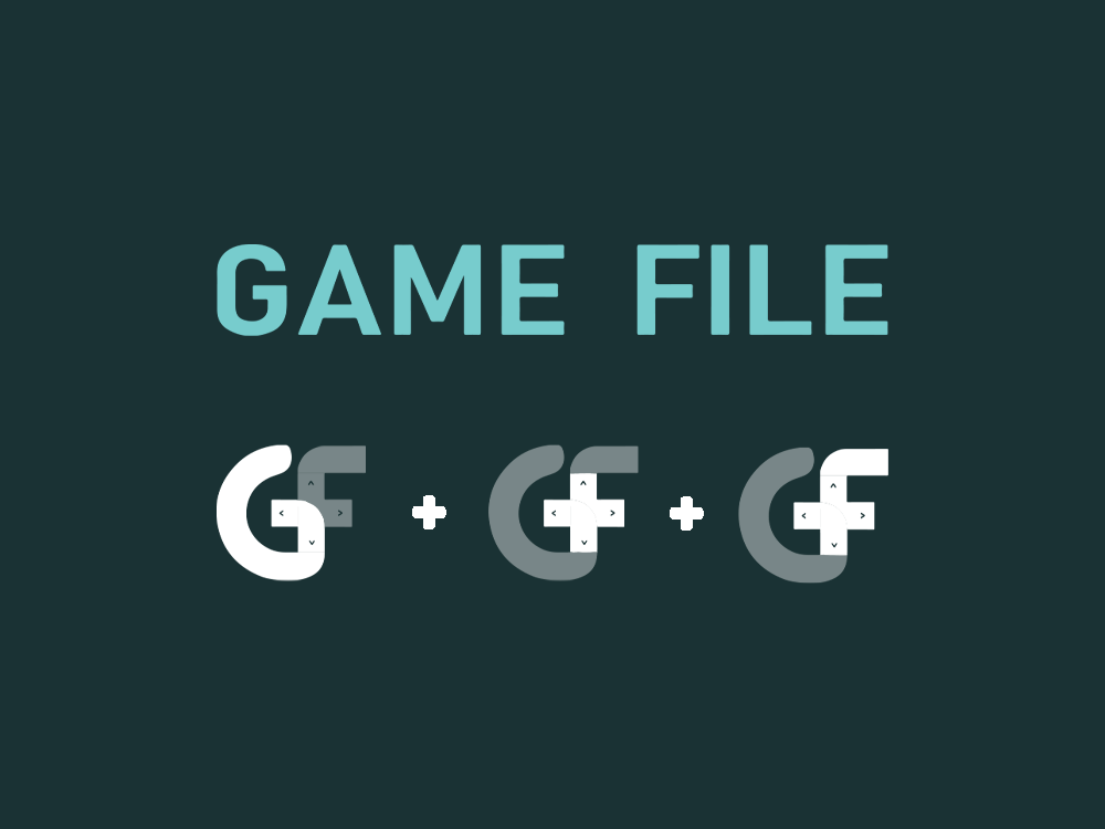gamefile logo design breakdown